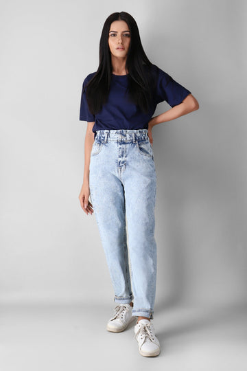 Wctss21210 Blue Khaadi Western 2021